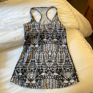 Lululemon patterned Cool Racerback tank